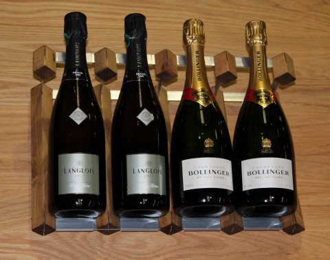 Wine Bottle Display Tasting Rack