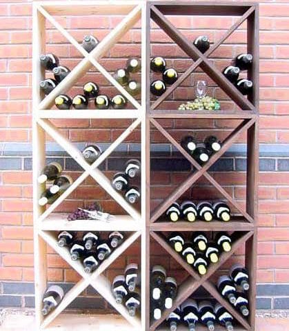 Wine Bottle Storage Cubes